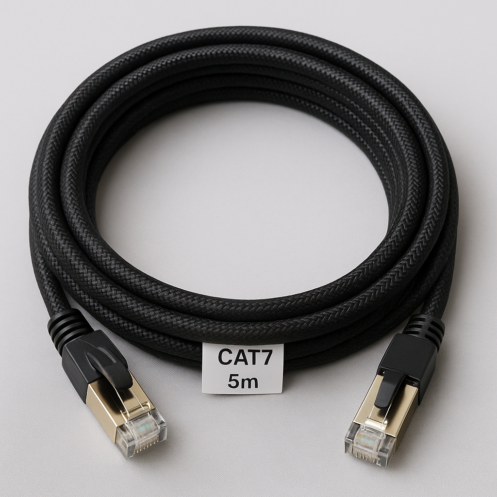 CAT7 Shielded Ethernet Patch Cable – 5m