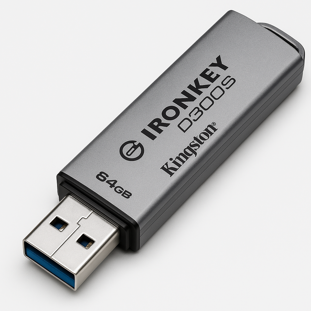 Kingston IronKey D300S 64GB USB Drive
