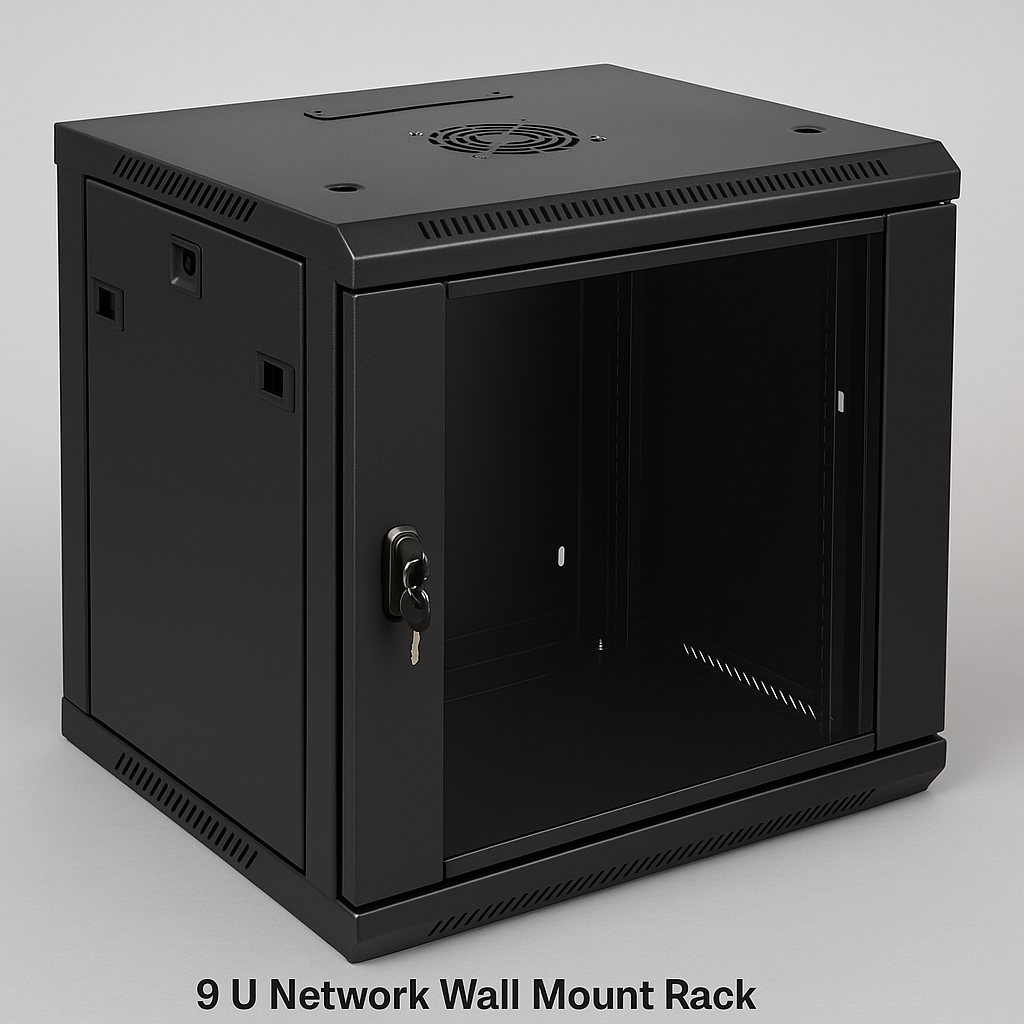 Network Wall Mount Rack 9U