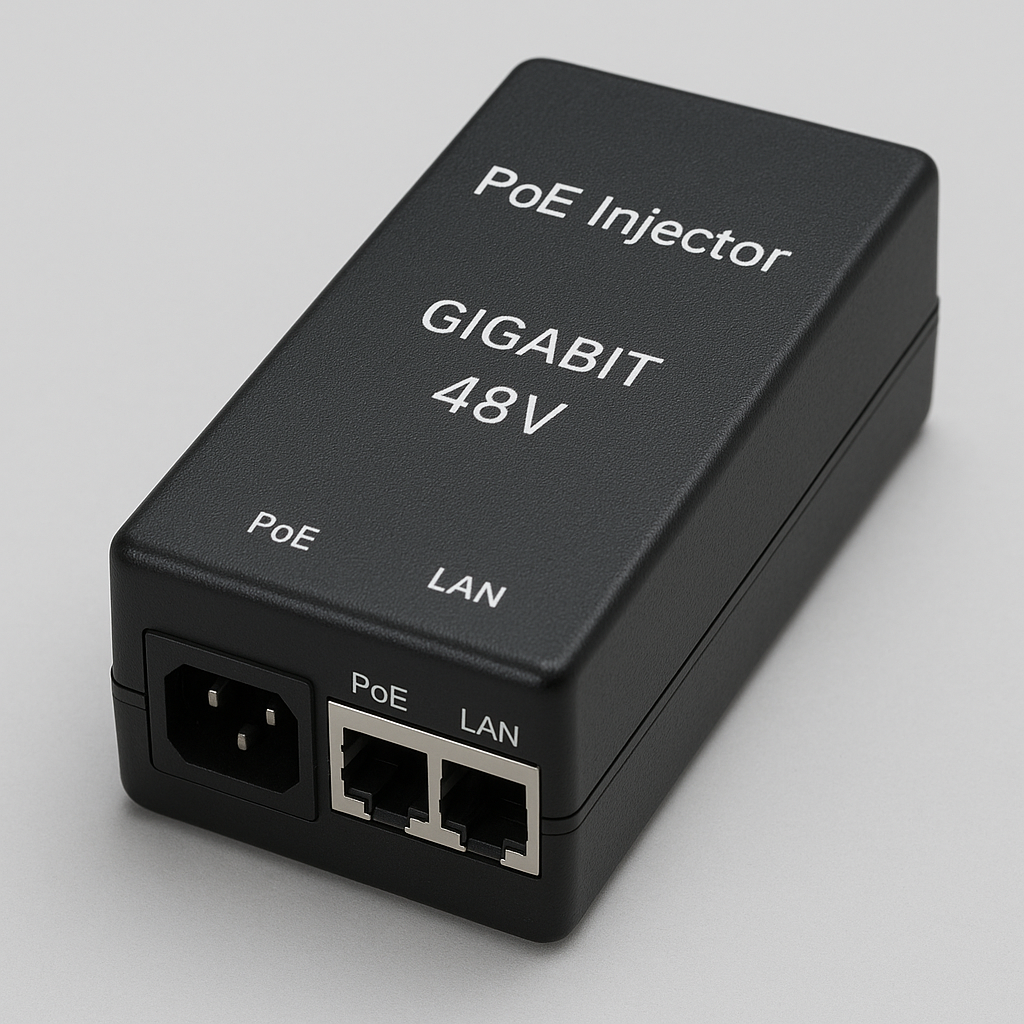 PoE Injector Gigabit 48V